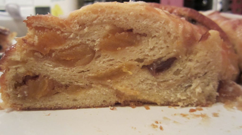 Close up of Apricot Couronne